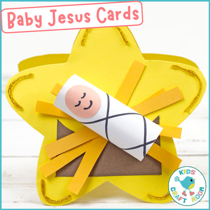 baby jesus in a manger craft